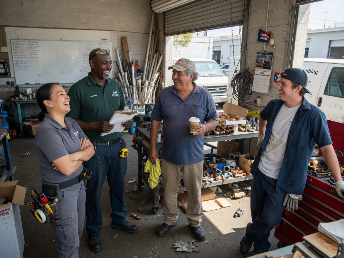 San Pedro Plumber team
