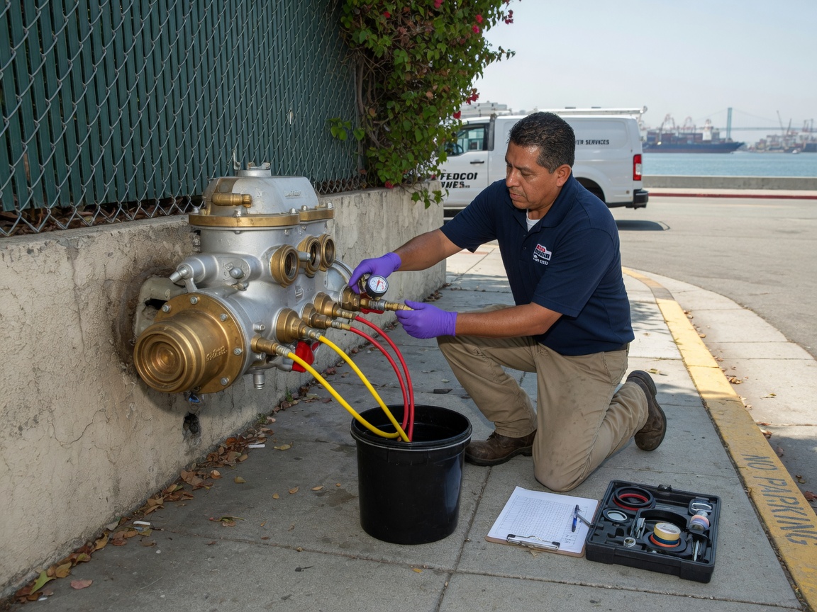 Backflow Prevention Testing and Repair in San Pedro, CA