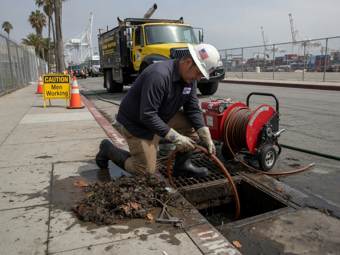 Drain Cleaning in San Pedro, CA