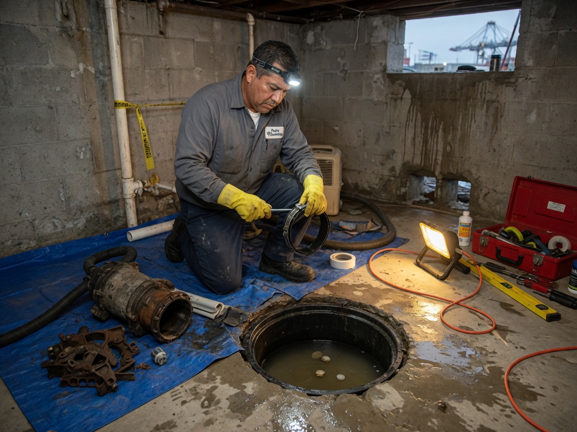 Sump Pump Installation and Repair in San Pedro, CA
